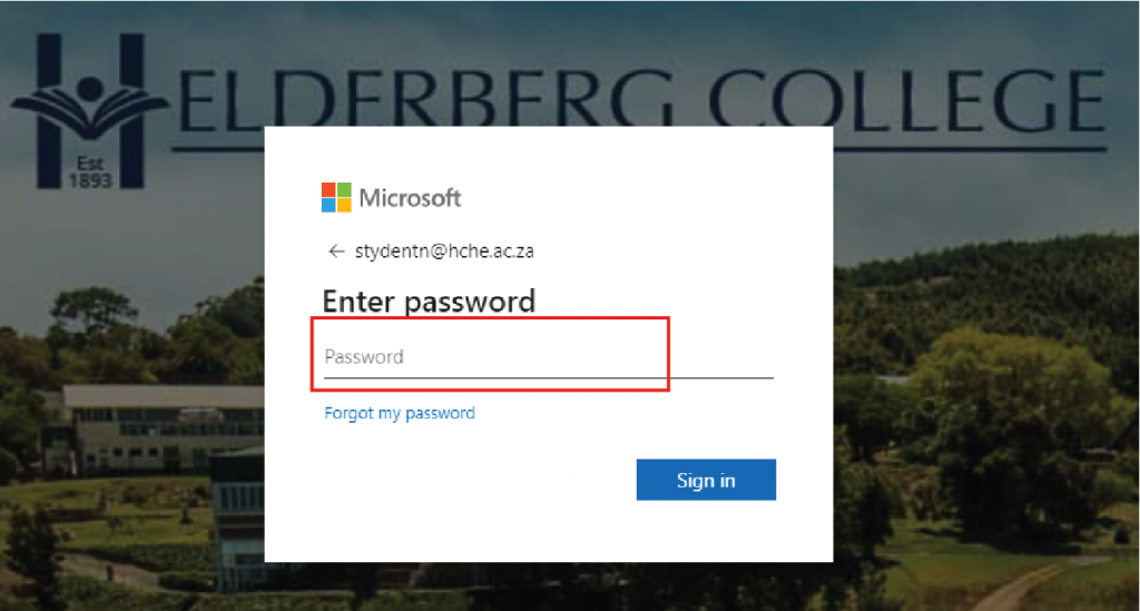 Helderberg College Student Portal