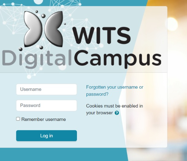 WITS Digital Campus Login