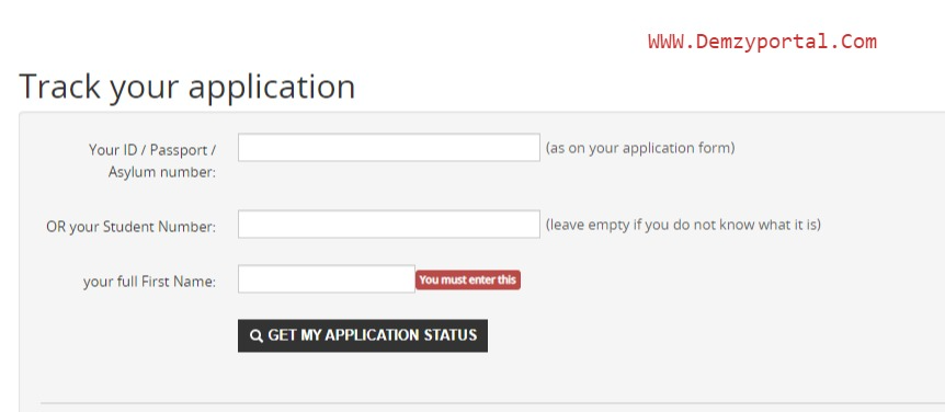 CPUT Application Tracker